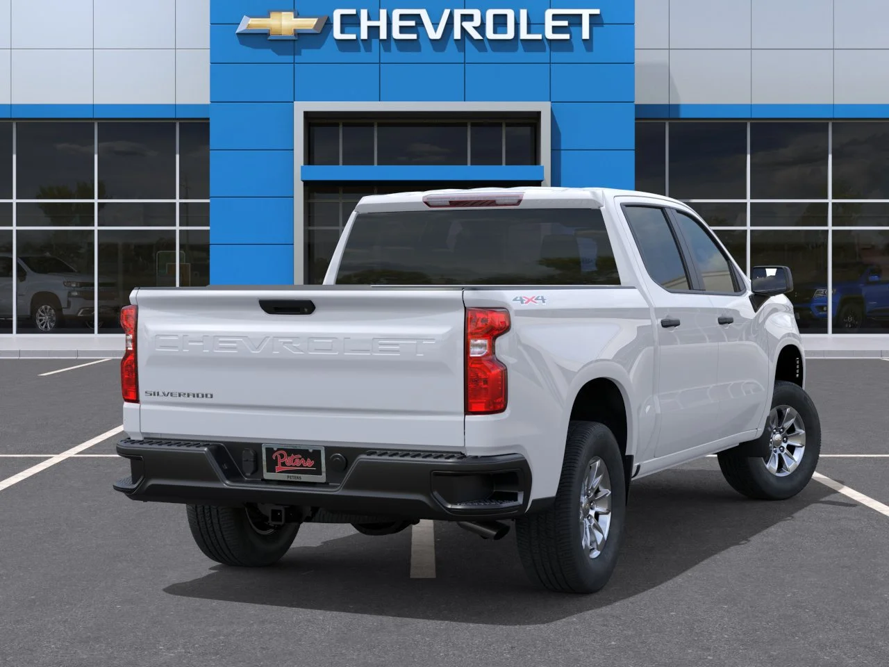 New 2026 Summit White Chevrolet Work Truck image 4