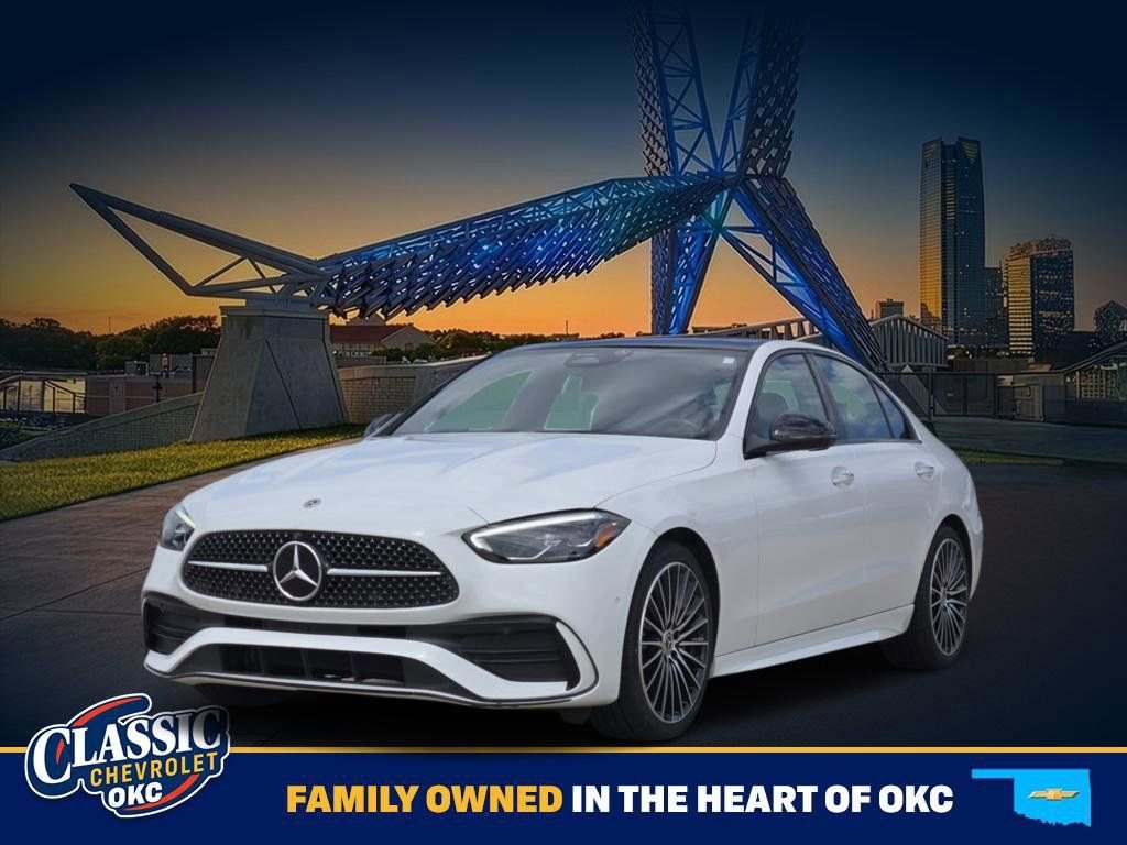 Used 2024 White Mercedes-Benz C 300 image 3