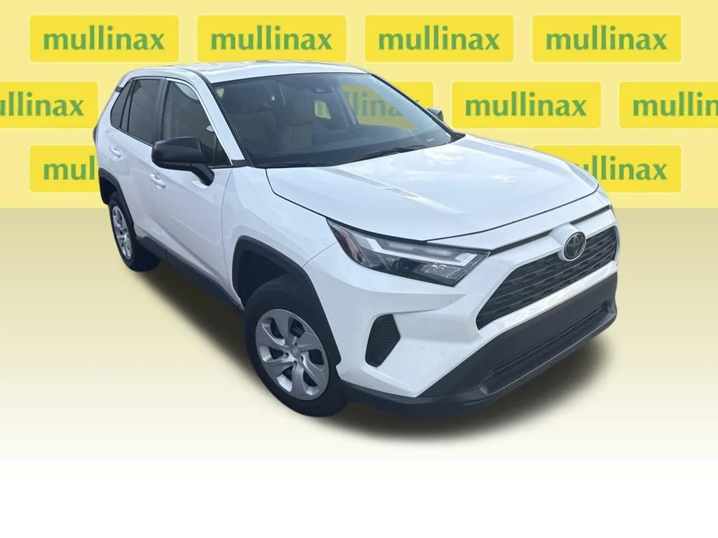 Used 2025 White Toyota LE image 1