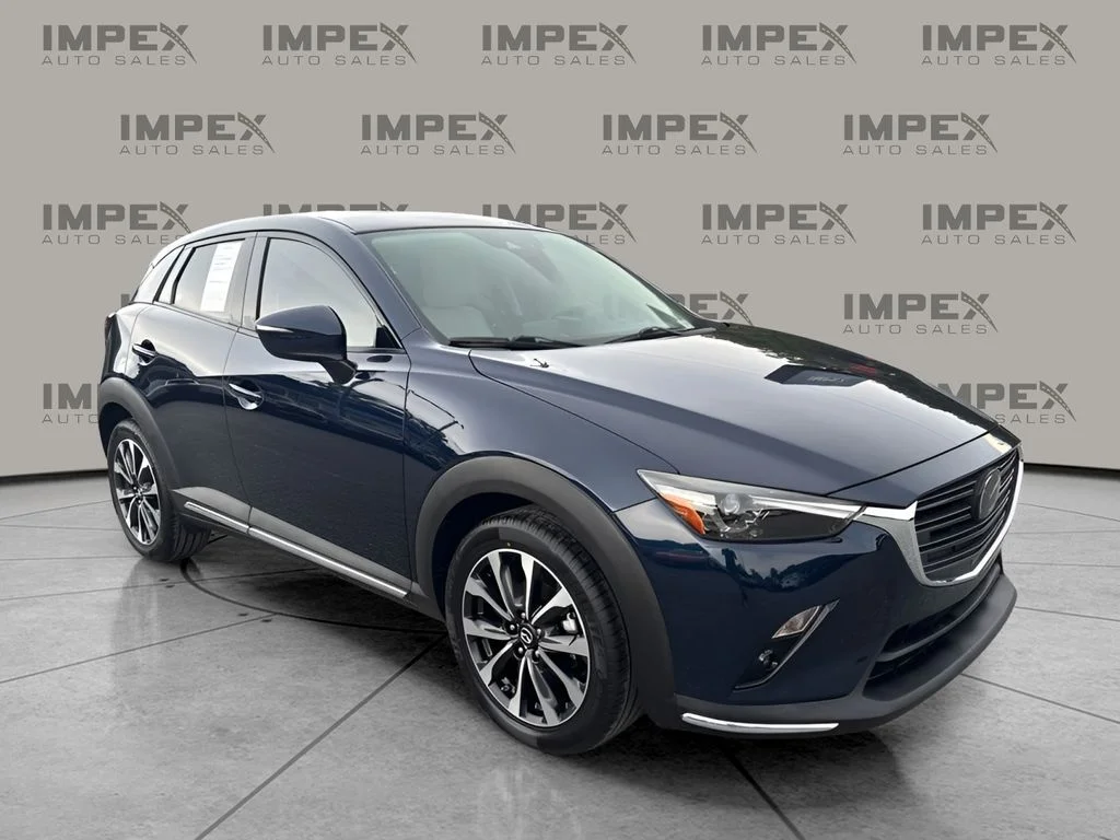 Used 2019 Blue Mazda Grand Touring image 4