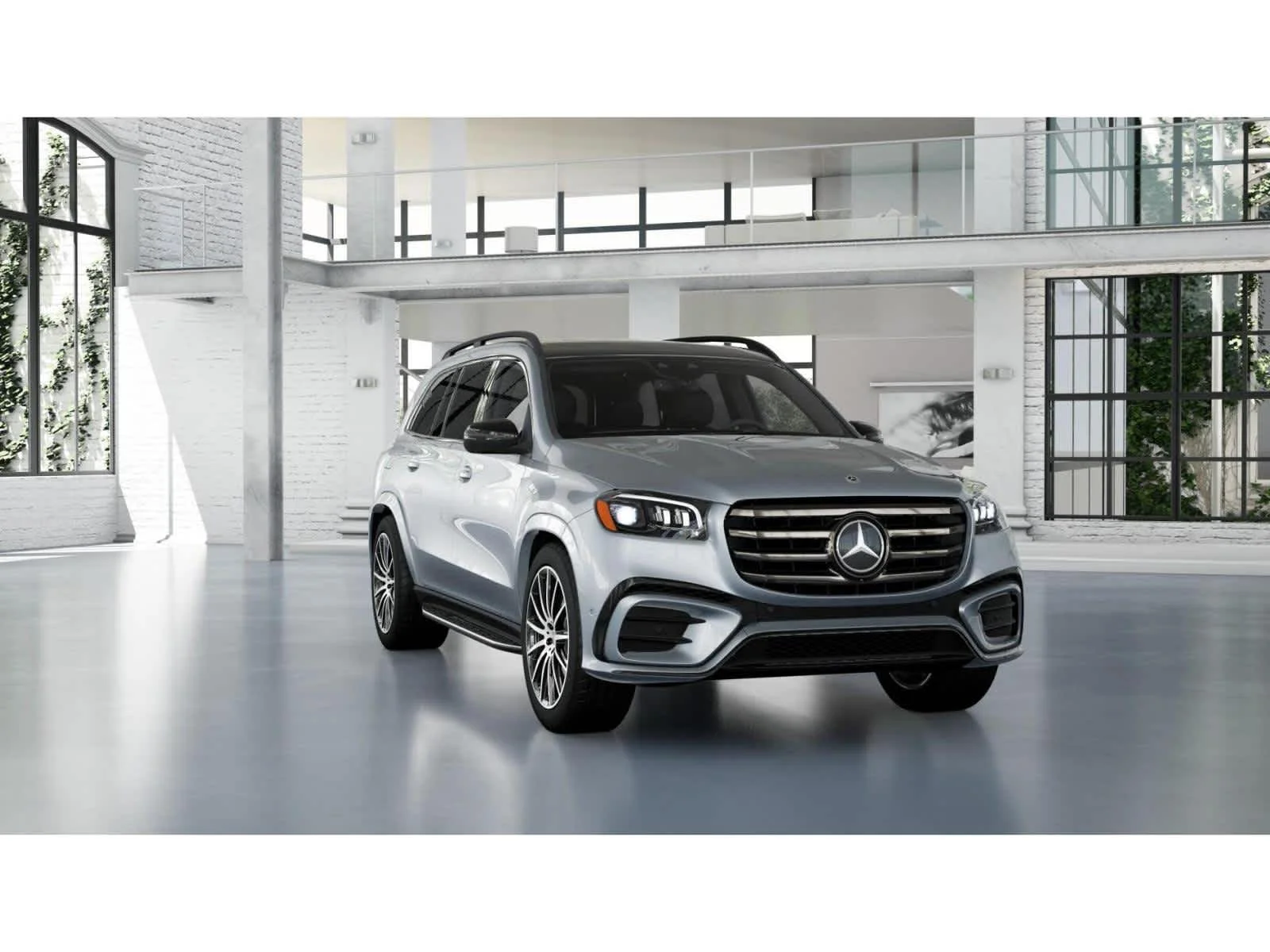 Used 2025 Cirrus Silver Metallic Mercedes-Benz GLS 580 image 9