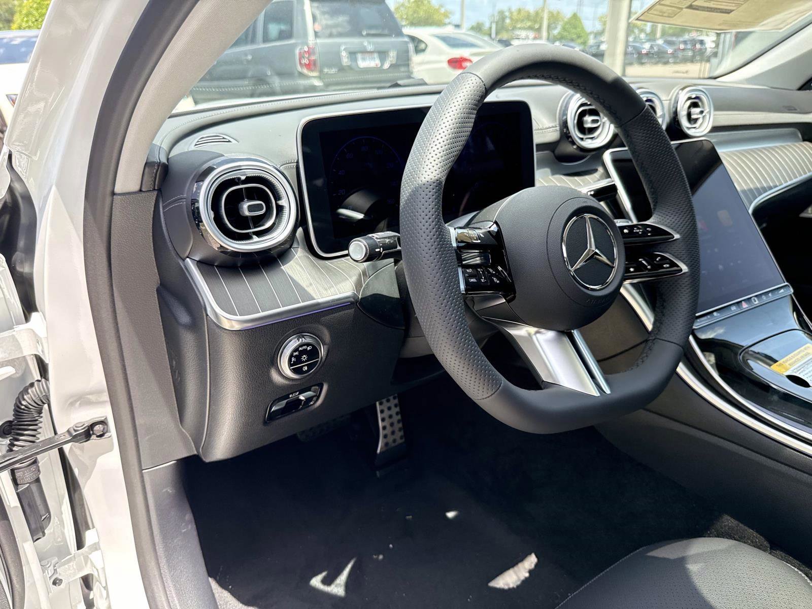 New 2026 Moonlight White Mercedes-Benz C 300 Sedan image 19