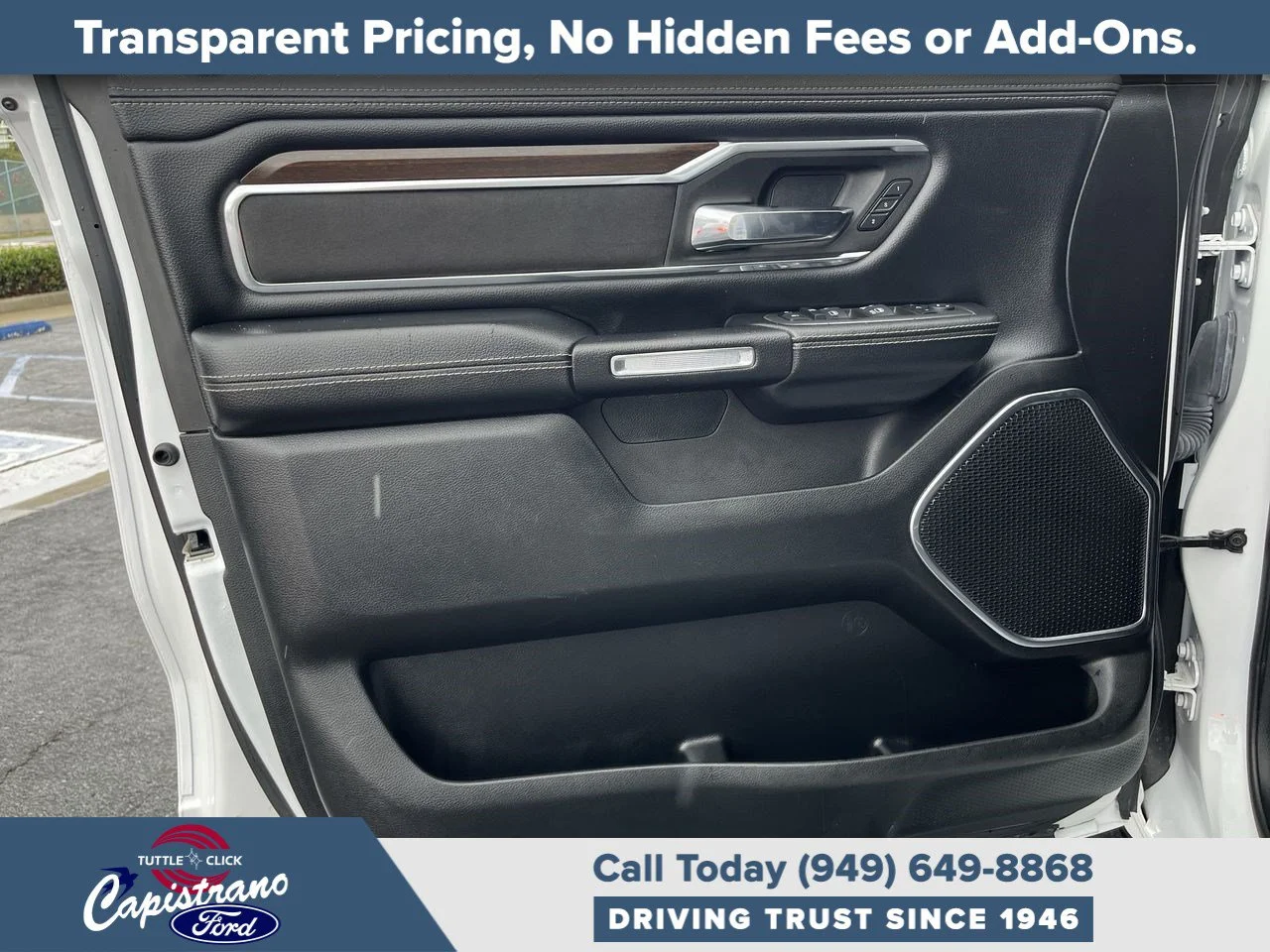 Used 2022 Bright White Clearcoat Ram Laramie image 30