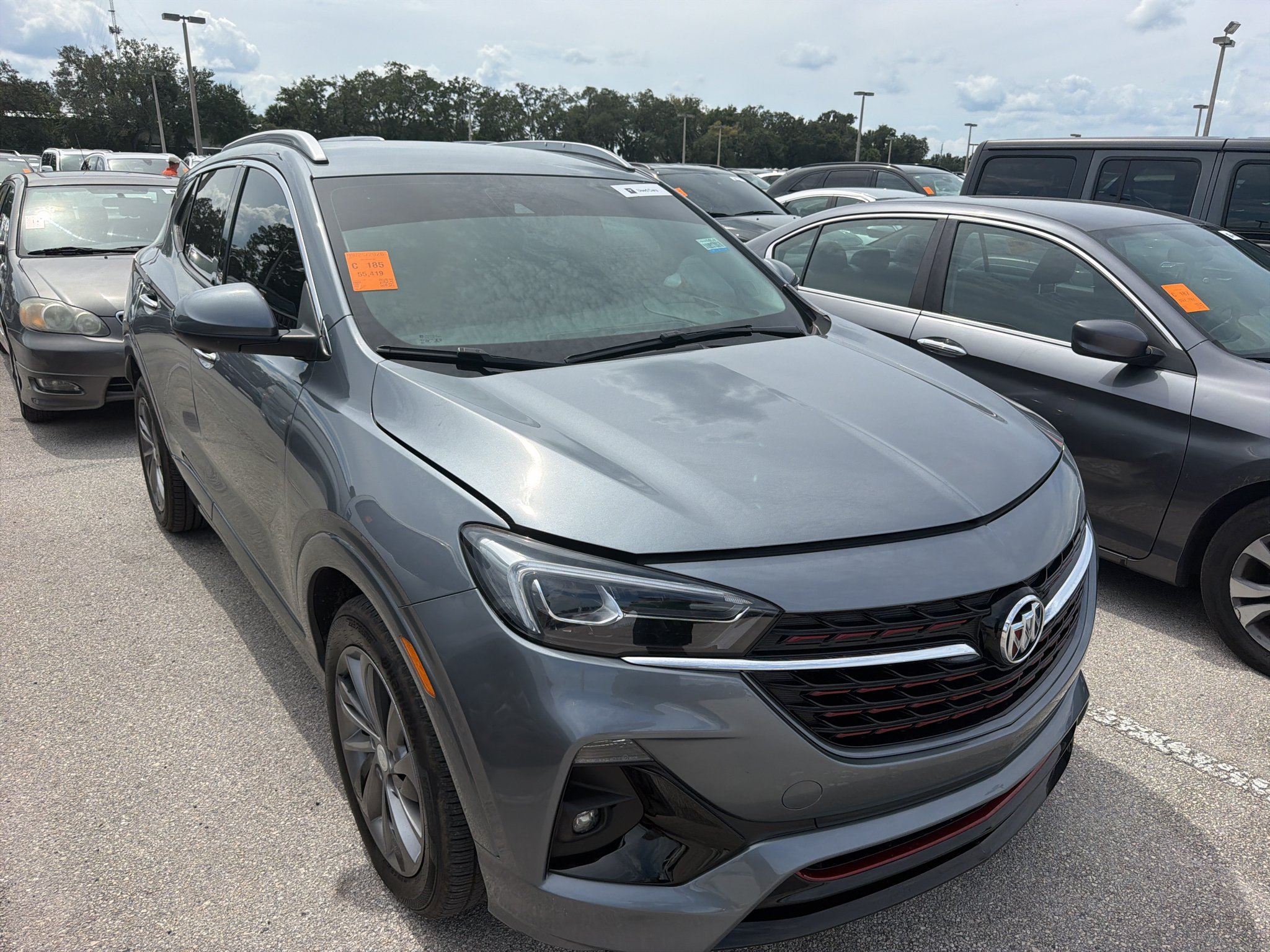 Used 2022 Satin Steel Metallic Buick Essence image 4