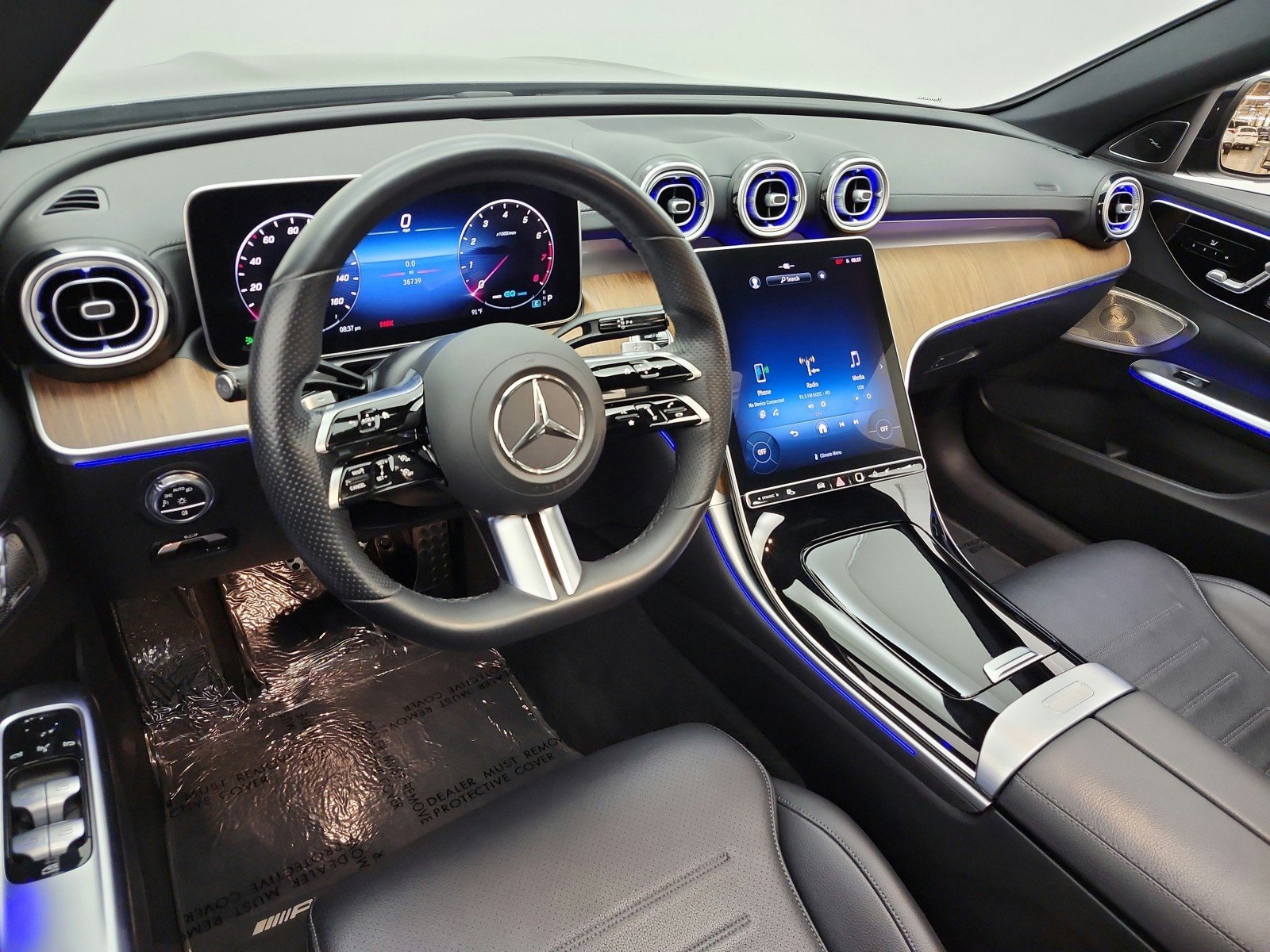 Used 2022 Selenite Grey Metallic Mercedes-Benz C 300 Sedan image 14