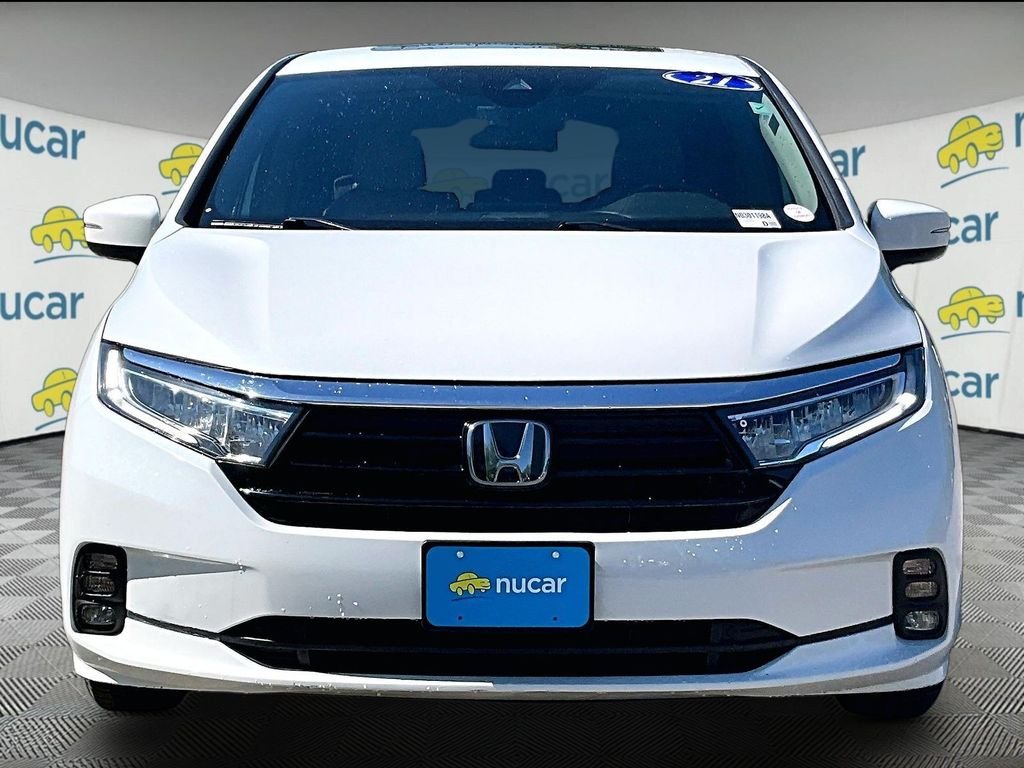 Used 2021 White Honda EX-L image 2