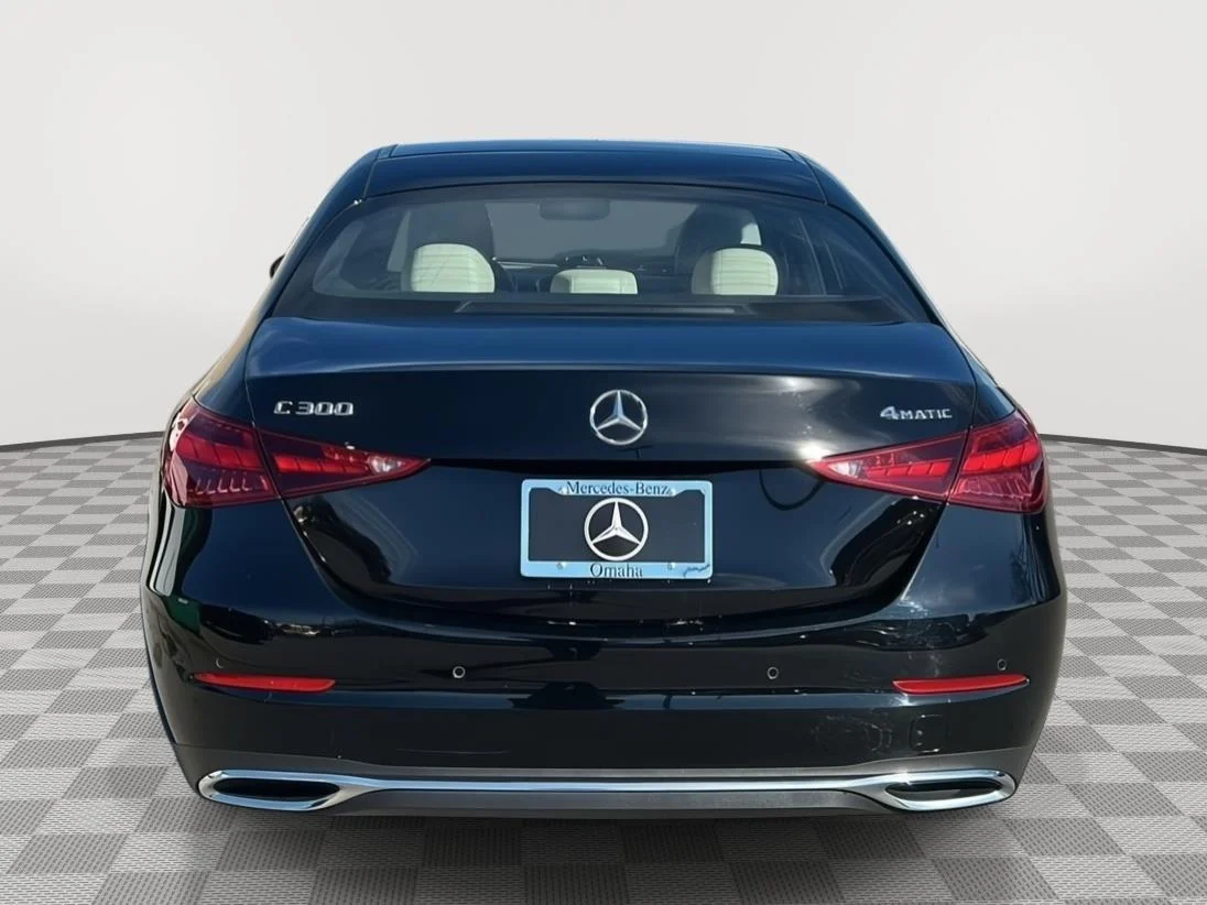 Certified Used 2025 Black Mercedes-Benz C 300 image 4