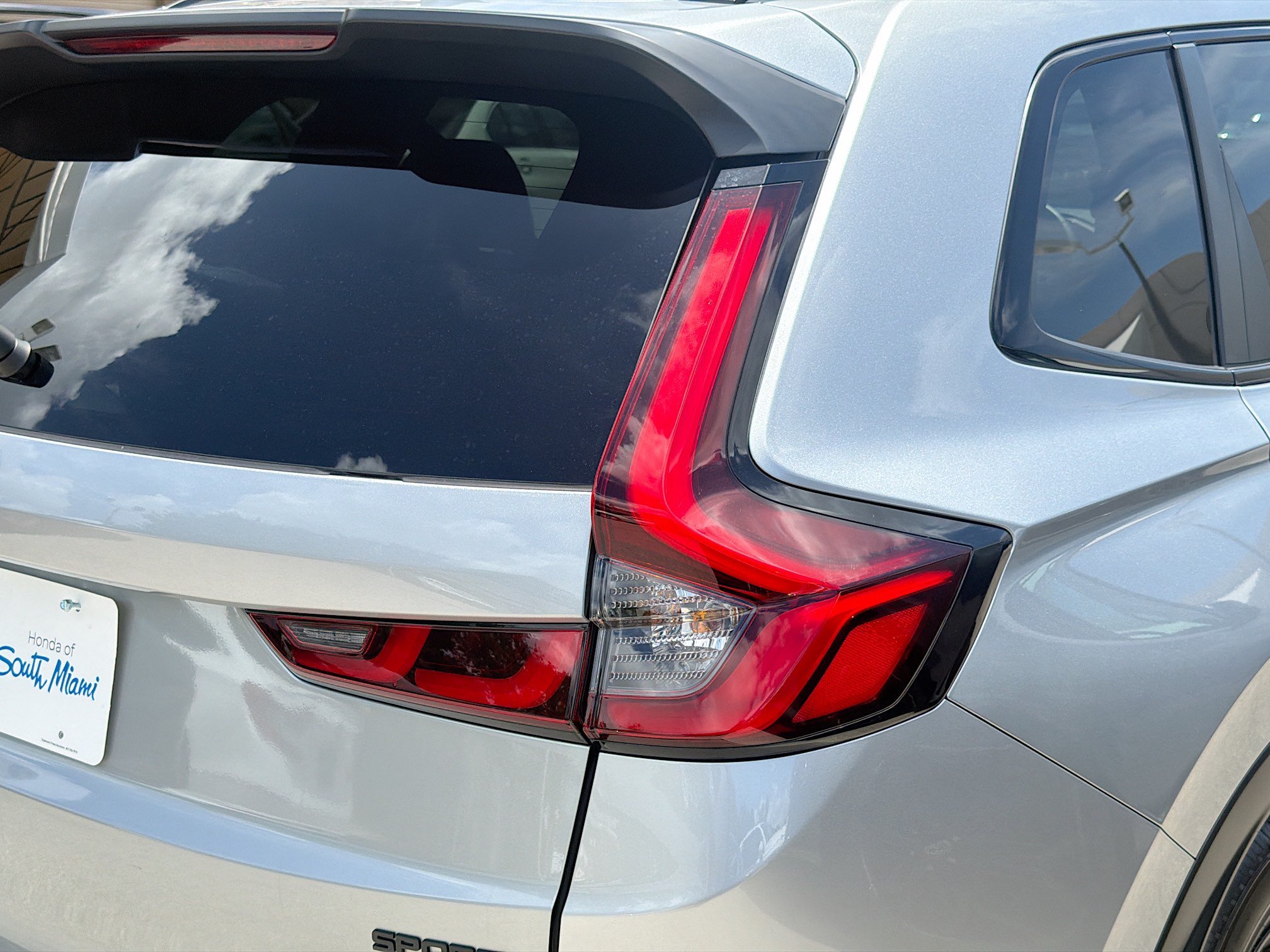 Used 2026 Solar Silver Metallic Honda 2WD Sport-L Hybrid image 27
