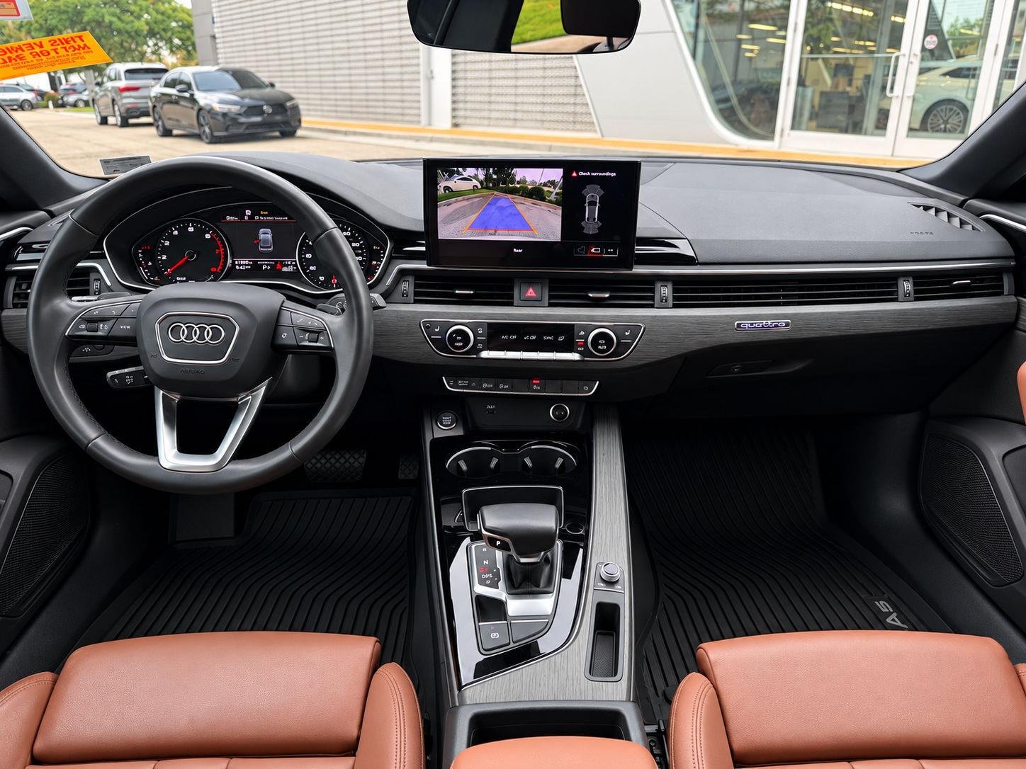 Used 2024 Arkona White Audi S line Premium image 9