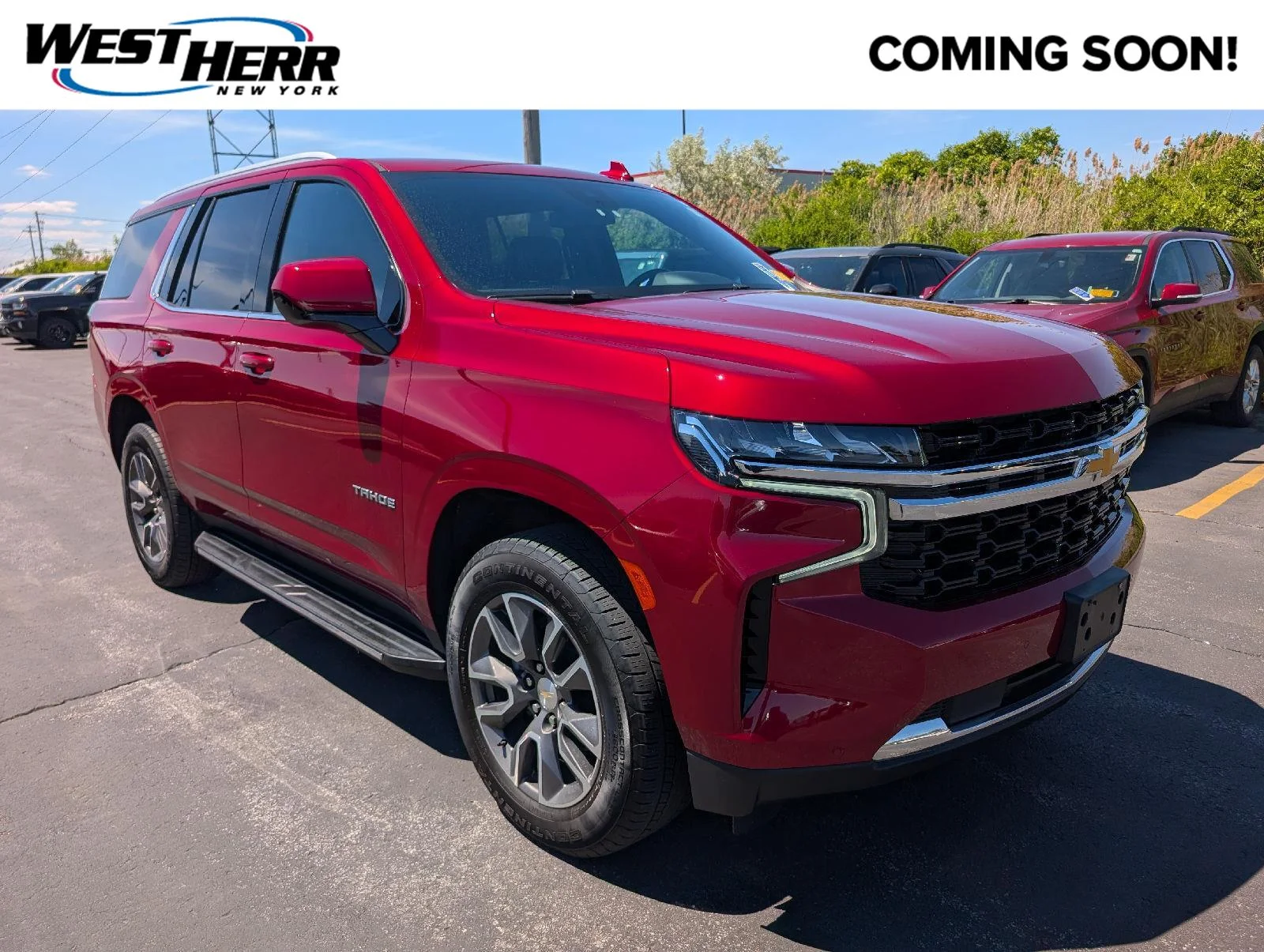 Used 2023 Radiant Red Tintcoat Chevrolet LS image 1