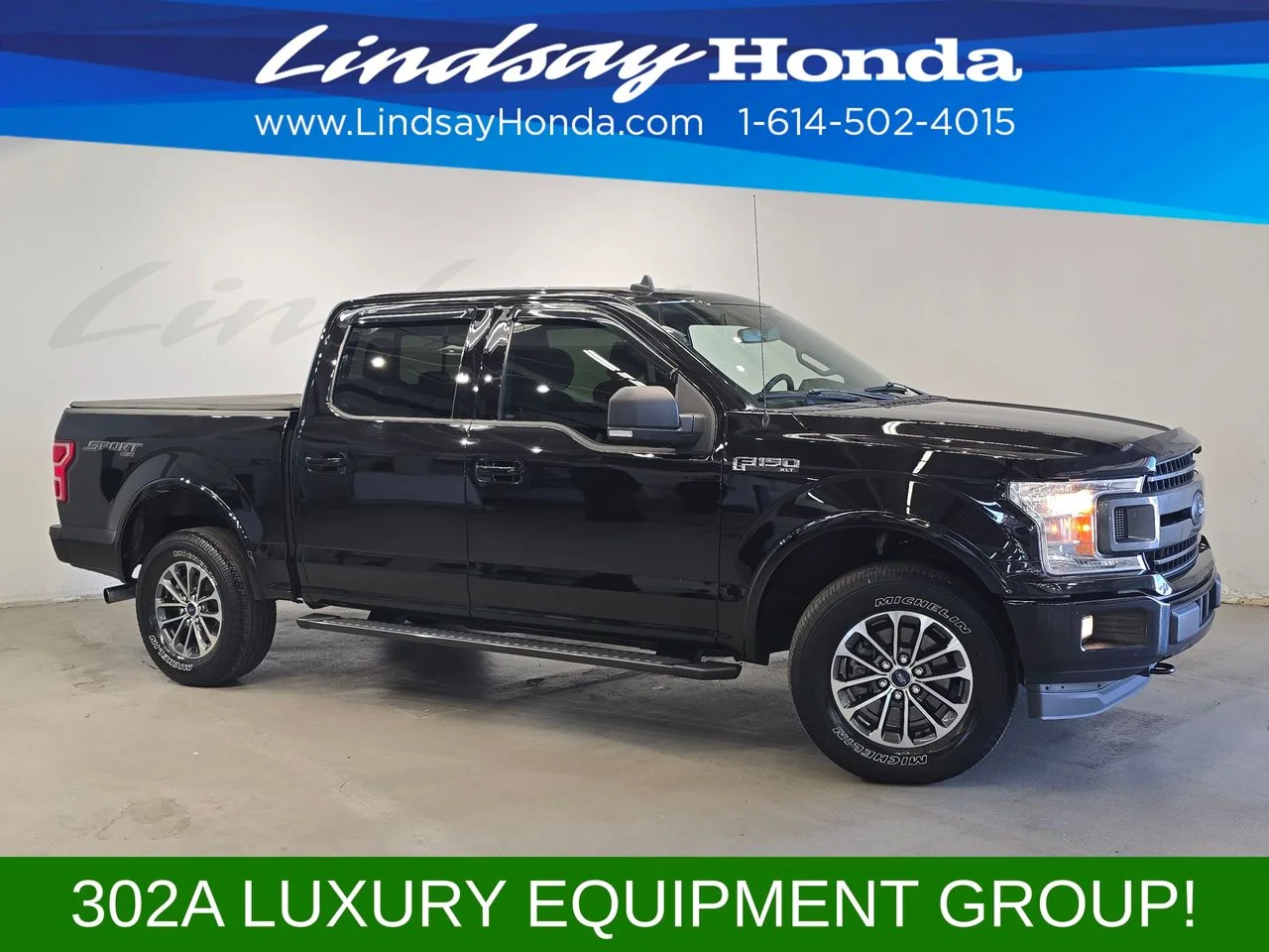 Used 2020 Agate Black Metallic Ford XLT image 3