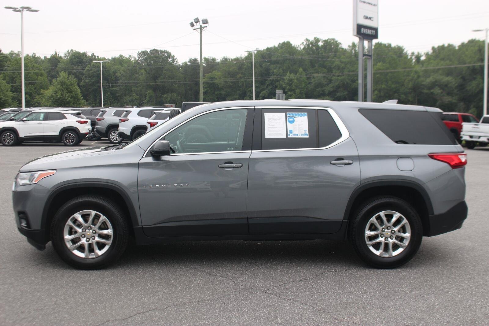 Used 2020 SATIN STEEL METALLIC Chevrolet LS image 4