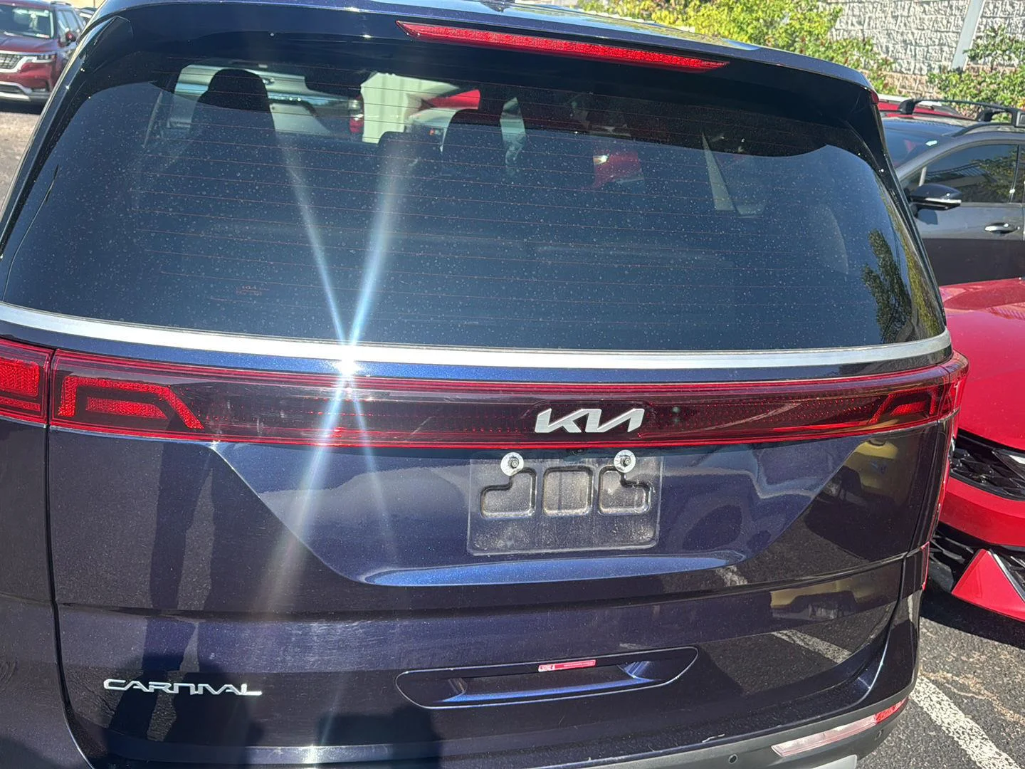 Used 2024 Deep Chroma Blue Kia LX image 5