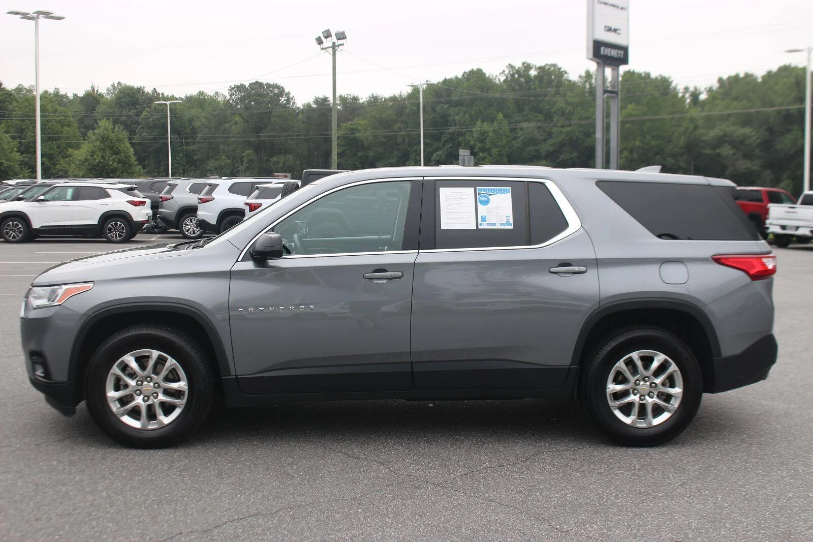 Used 2020 SATIN STEEL METALLIC Chevrolet LS image 4