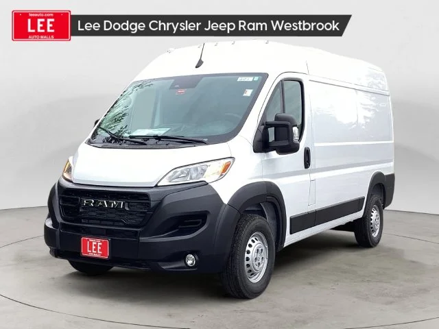 New 2026 Bright White Clearcoat Ram PROMASTER 1500 TRADESMAN CARGO VAN HIGH ROOF 136