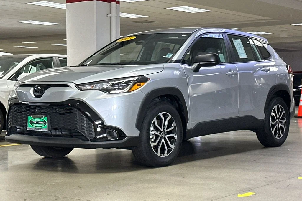 Certified Used 2025 Silver Toyota Hybrid S image 8
