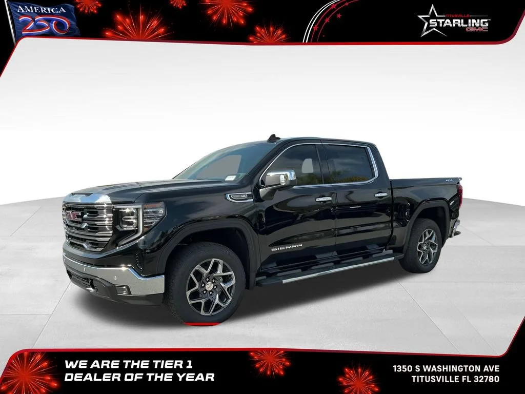 New 2026 Onyx Black GMC SLT image 1