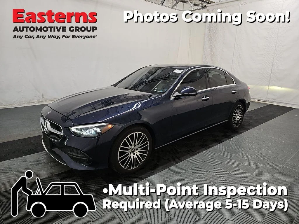 Used 2023 Blue Mercedes-Benz C 300 image 1