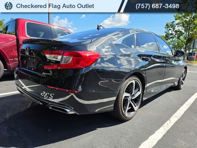 Used 2020 Crystal Black Pearl Honda Sport image 6