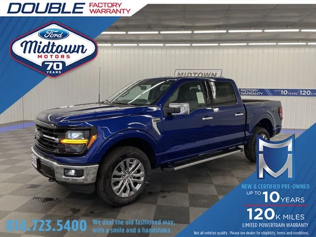 New 2026 Argon Blue Metallic Ford XLT image 1