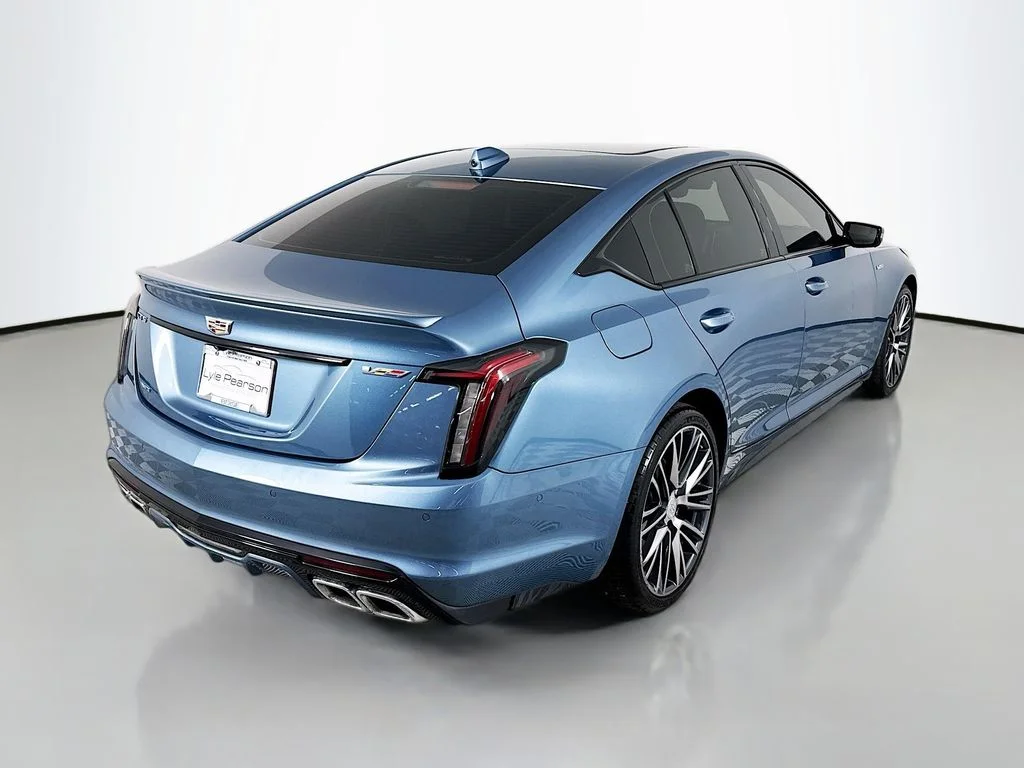 Used 2023 Steel Metallic Cadillac V-Series image 9