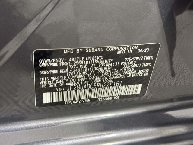 Certified Used 2024 Gray Metallic Subaru Premium image 24