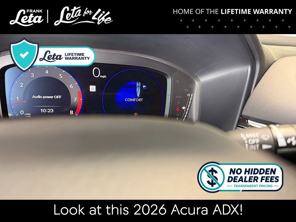New 2026 Platinum White Pearl Acura w/A-Spec Package image 31