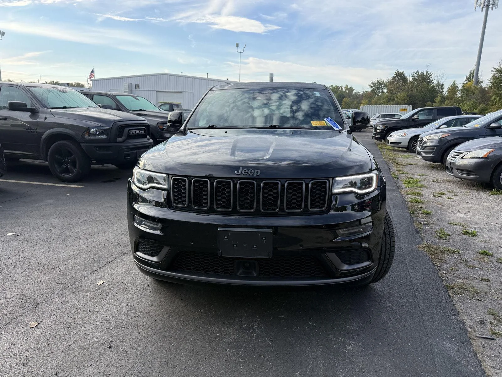 Used 2020 Diamond Black Crystal Pearlcoat Jeep High Altitude image 7
