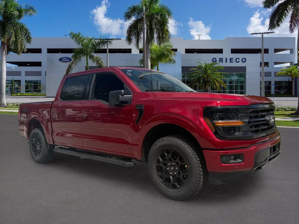 New 2026 Red Ford XLT image 1
