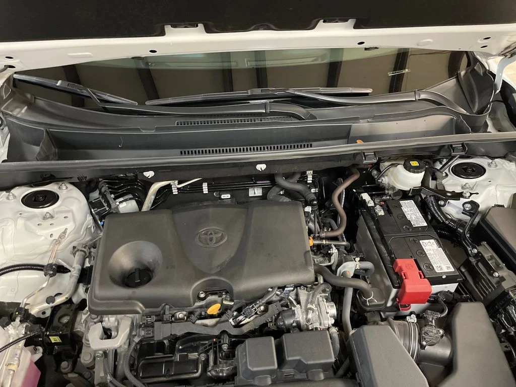 Certified Used 2025 White Toyota XLE image 9