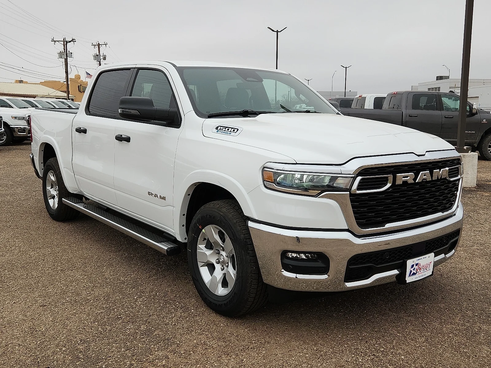 New 2026 White Ram LONE STAR CREW CAB 4X2 5