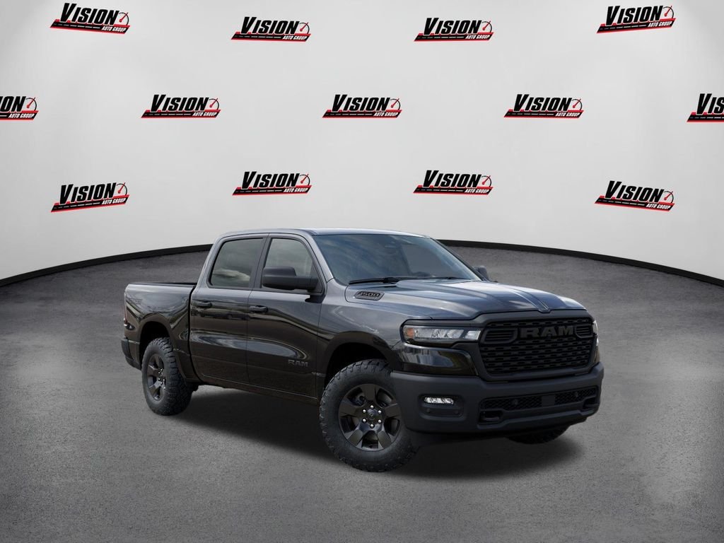 New 2026 Diamond Black Crystal Pearl-Coat Exterior Paint RAM Warlock image 5