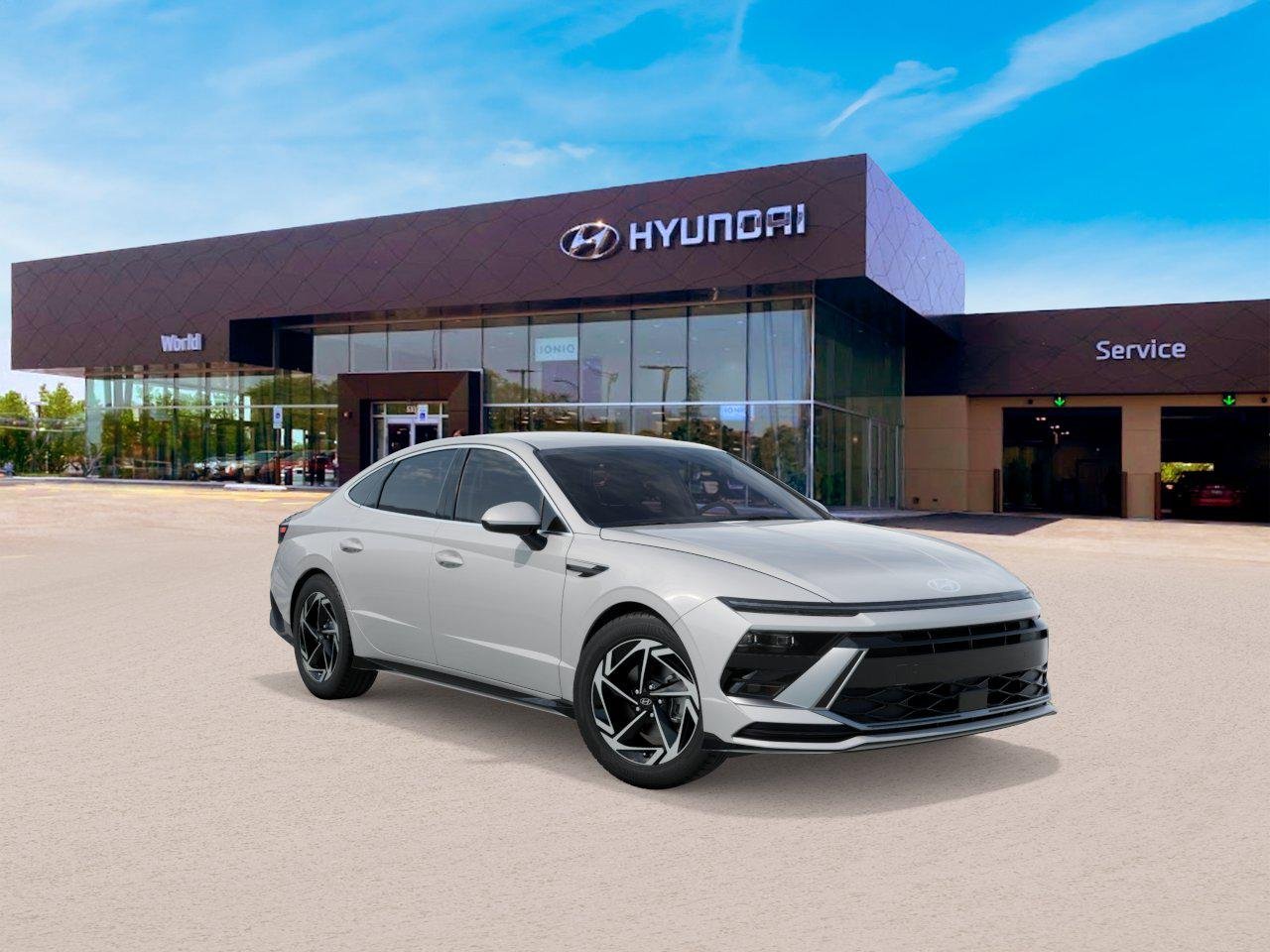 New 2026 Serenity White Hyundai SEL Sport image 2