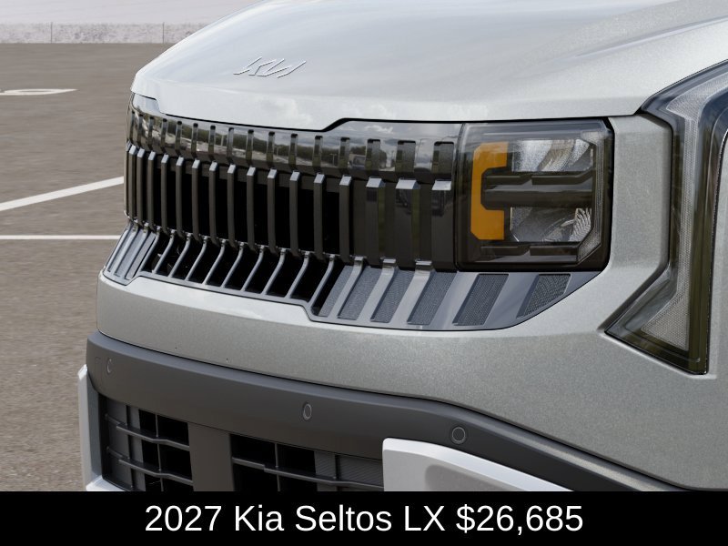 New 2027 Ivory Silver Kia LX image 12