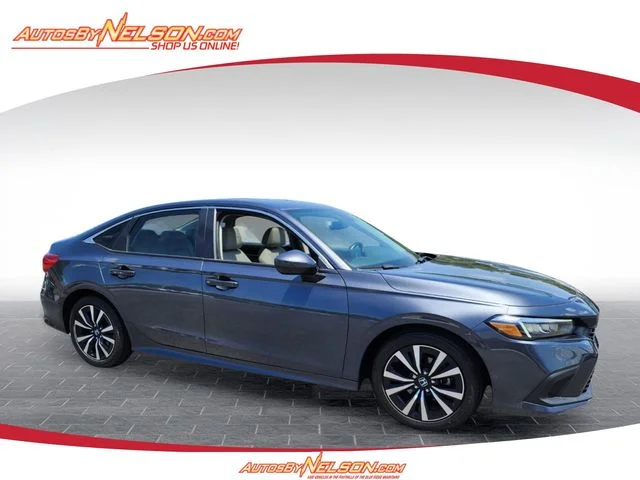 Used 2023 Blue Honda EX image 1
