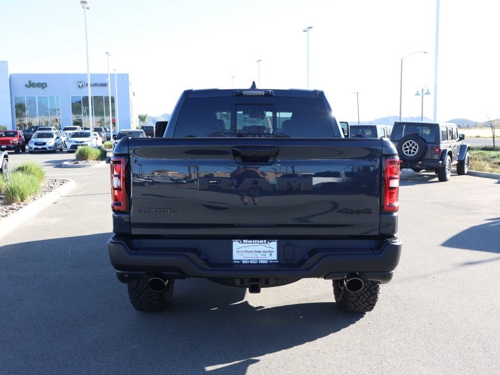 New 2026 Forged Blue Metallic Exterior Paint RAM Rebel image 4