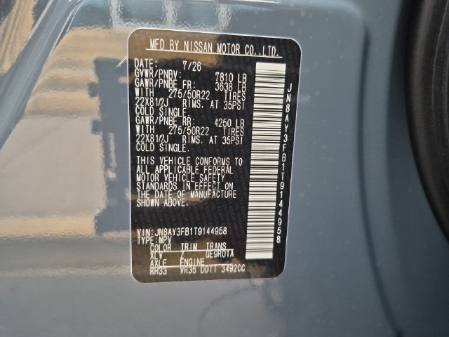 New 2026 Stealth Gray / Super Black Two-tone Nissan NISMO® image 32