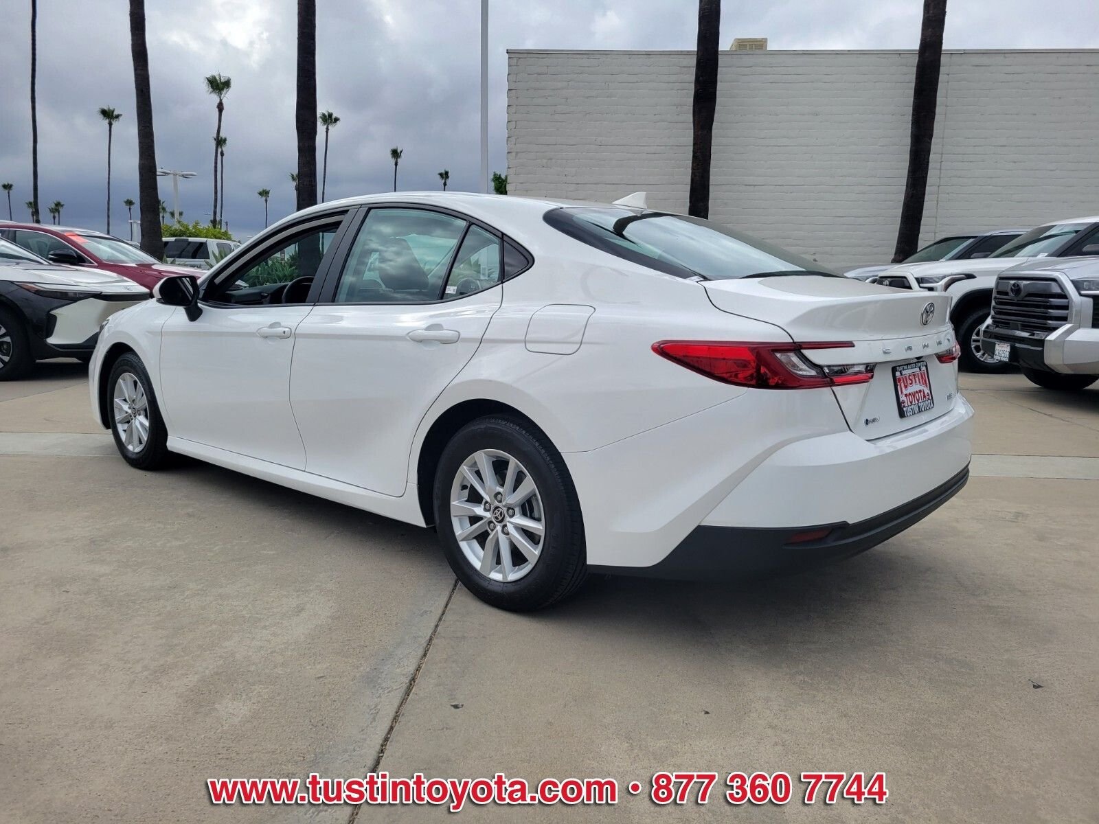 Certified Used 2025 White Toyota LE image 6