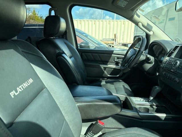 Used 2015 Burgundy Nissan Platinum image 2