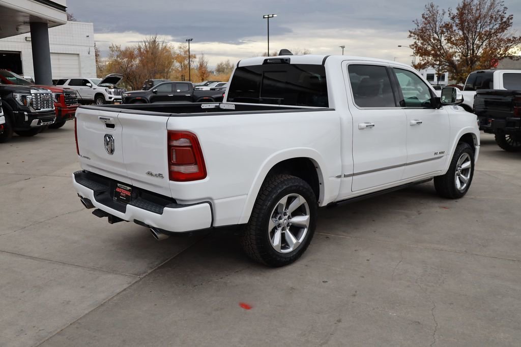 Used 2021 Ivory White Tri-Coat Pearlcoat Ram Limited image 6