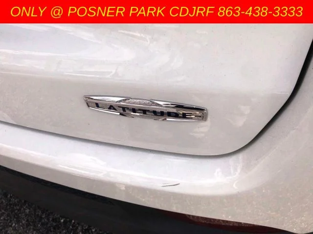 Used 2025 White Jeep Latitude image 12