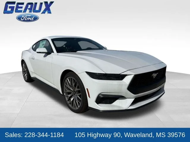 New 2025 Oxford White Ford EcoBoost® Premium Fastback image 1