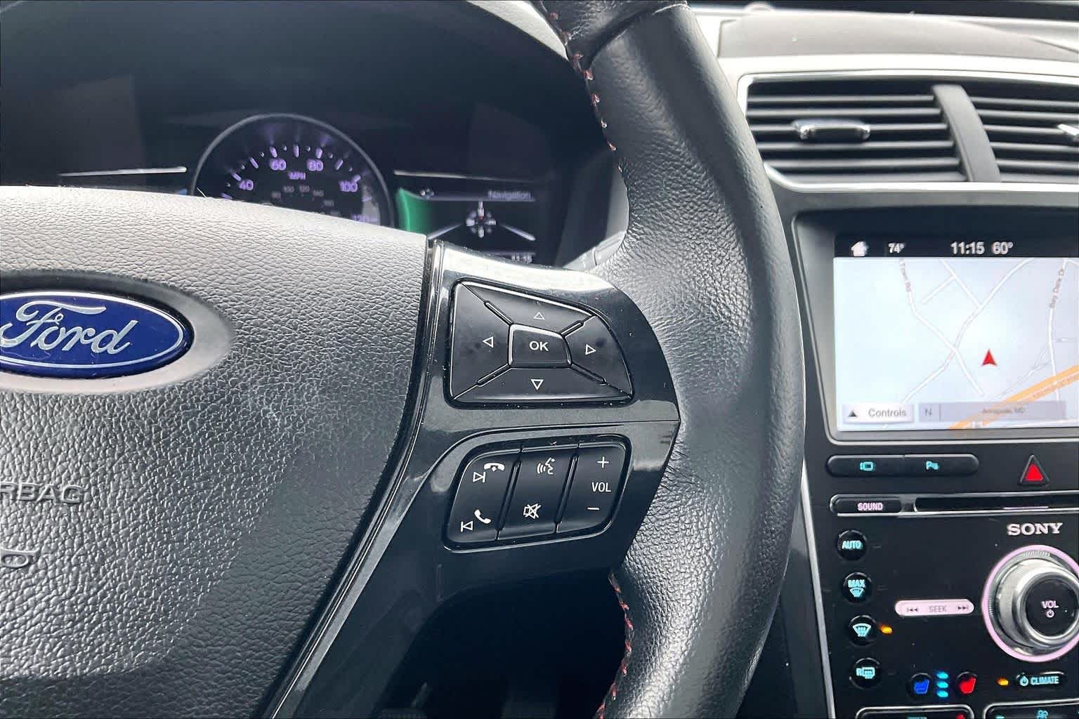 Used 2018 Shadow Black Ford Sport image 27