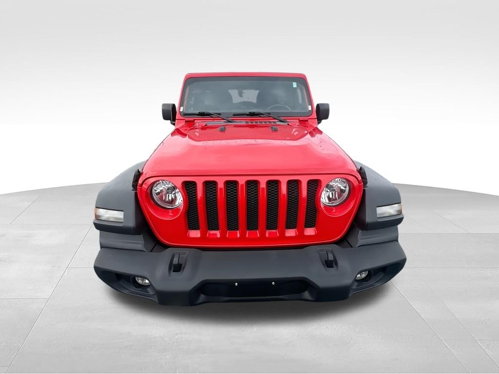 Used 2021 Red Jeep Unlimited Sport S image 3