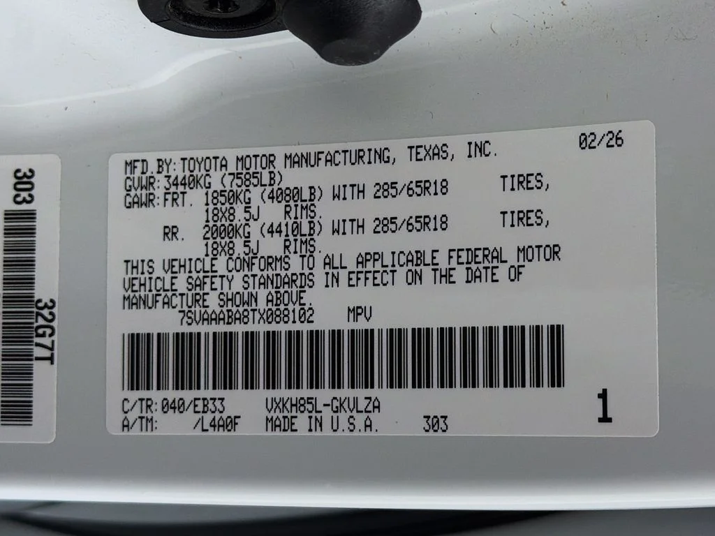 Certified Used 2026 White Toyota TRD Pro image 30