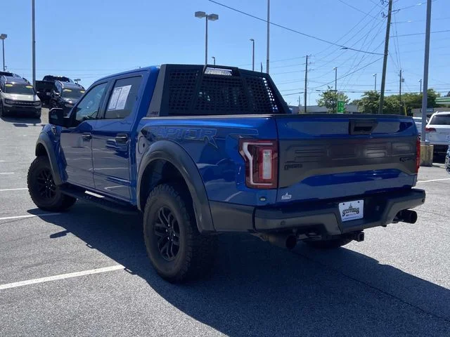 Used 2017 Lightning Blue Ford Raptor image 5