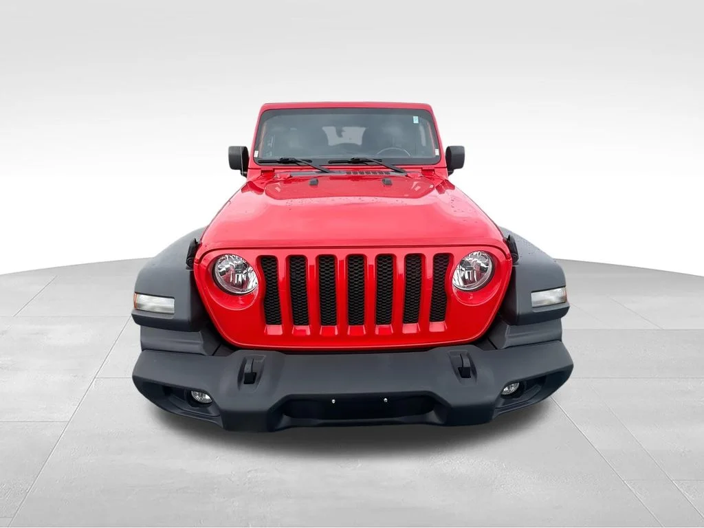 Used 2021 Red Jeep Unlimited Sport S image 3