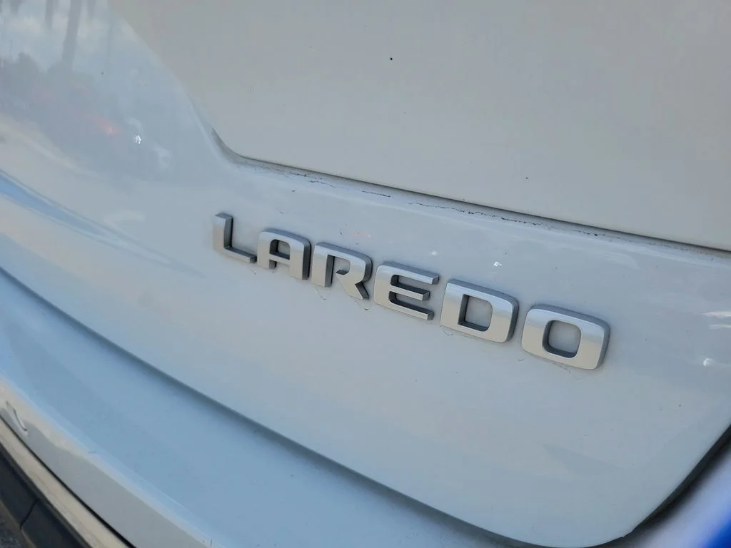 Used 2024 Bright White Clearcoat Jeep Laredo X image 7