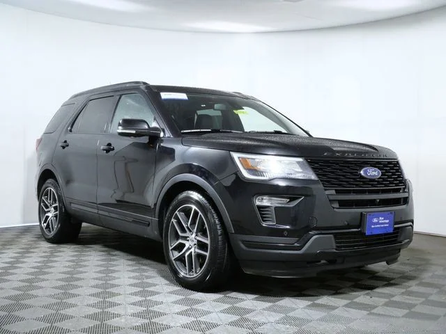 Used 2018 Black Ford Sport image 1