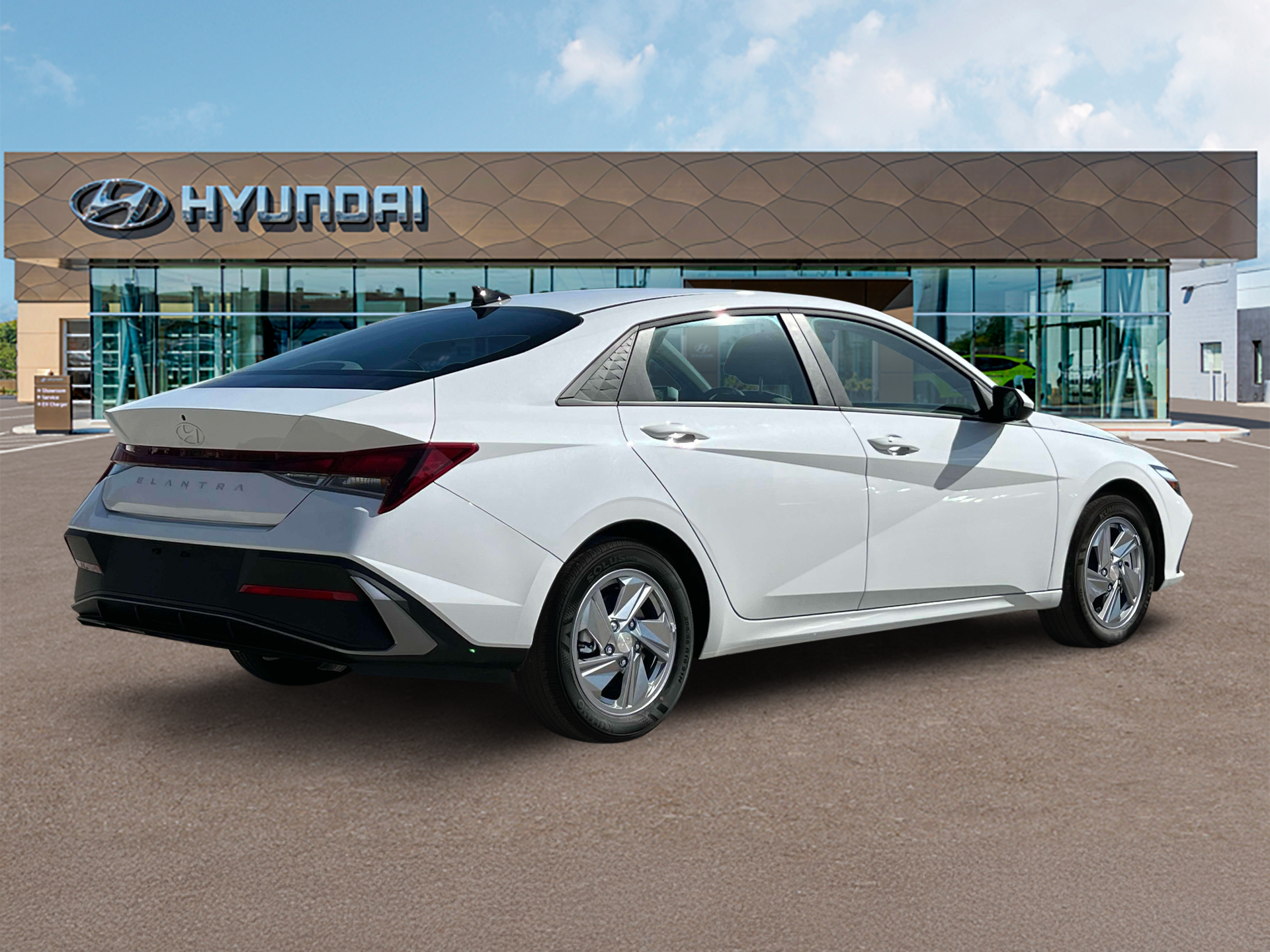 New 2025 Serenity White Hyundai SE image 8